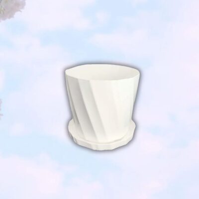 5 Inch Camellia Planter With Tray