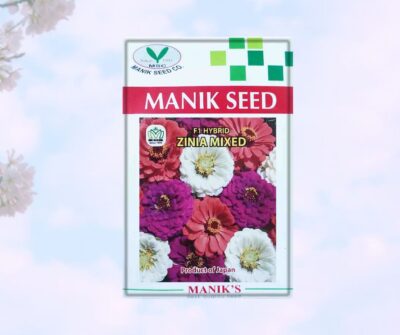 F1 Zinia Flower (জিনিয়া) Seeds Mixed Color