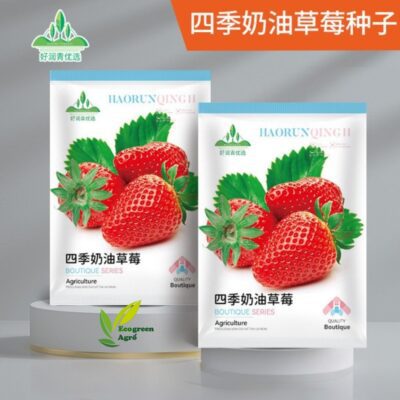 Four seasons Cream strawberry 300 pieces স্ট্রবেরি