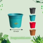 6 Inch BP Round Tub - 5Pcs