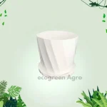 Camellia Planter With Tray White